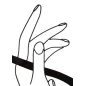 PANEL ŻELAZNY HANDS 60X1X90 cm